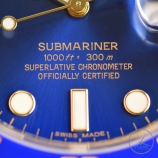 Sunburst electric blue dial on the Rolex Submariner Date: Hands-On Review [116613LB]