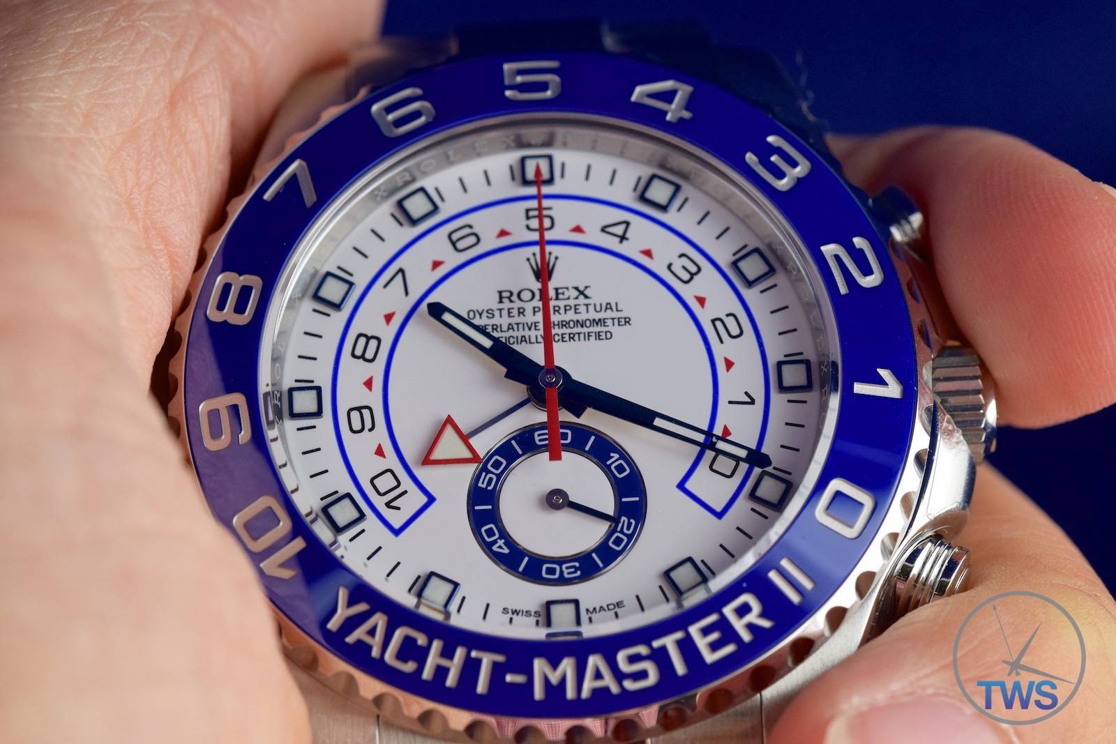 Hands-On: The Rolex Yachtmaster II Regatta Timer, Ref. 116680