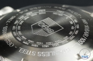 Oris Big Crown ProPilot Altimeter 47mm: Hands-On Review [01 733 7705 4134-07 5 23 14FC] - Close up of case back engravings